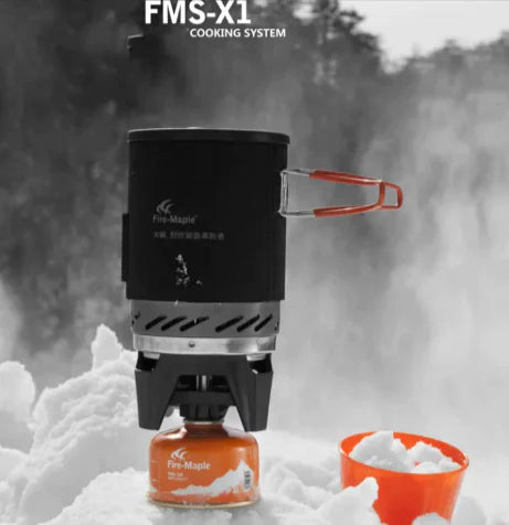 Outdoor Heat-Exchange Camping Pot