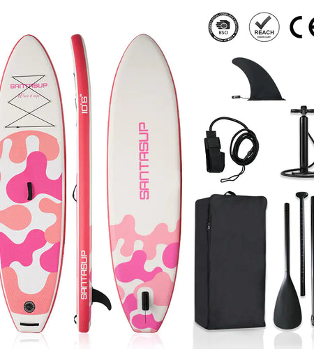 Inflatable SUP Paddle Board for Beginners (Surfing)