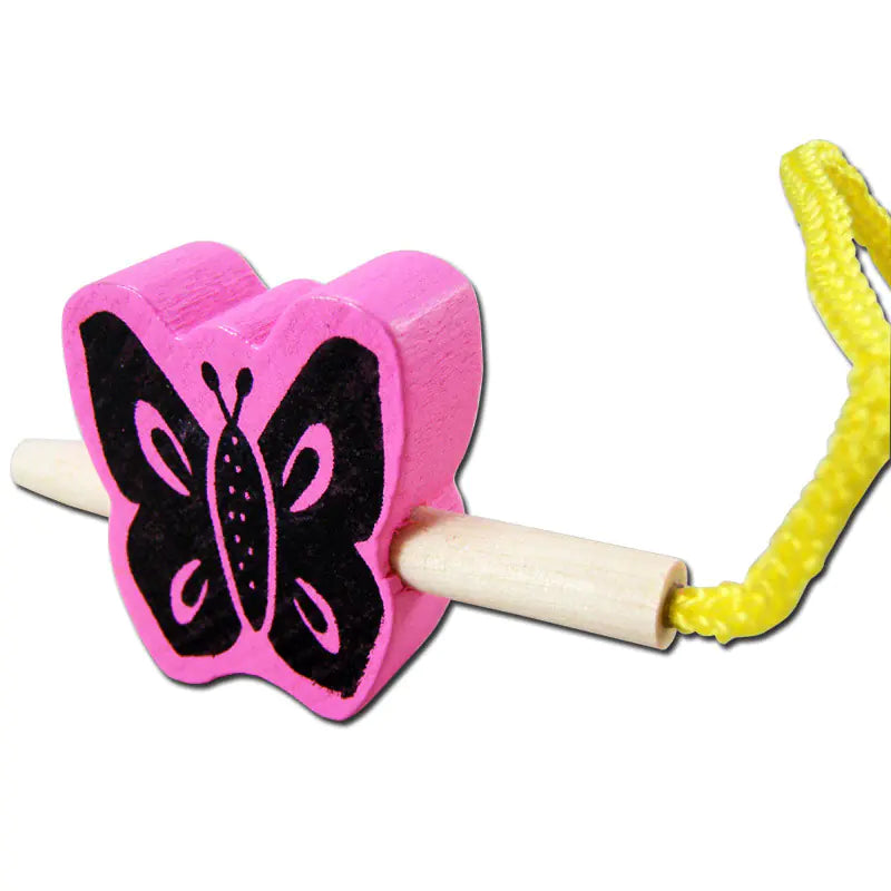 Wooden Bead Stringing Toy for Early Education