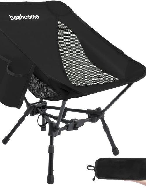 Load image into Gallery viewer, BESHOOME Camping ChairsLightweight Folding Camp Chairs for AdultsPortable Camping ChairCompact Camping Beach Chair for OutdoorBeachHikingPicnics

