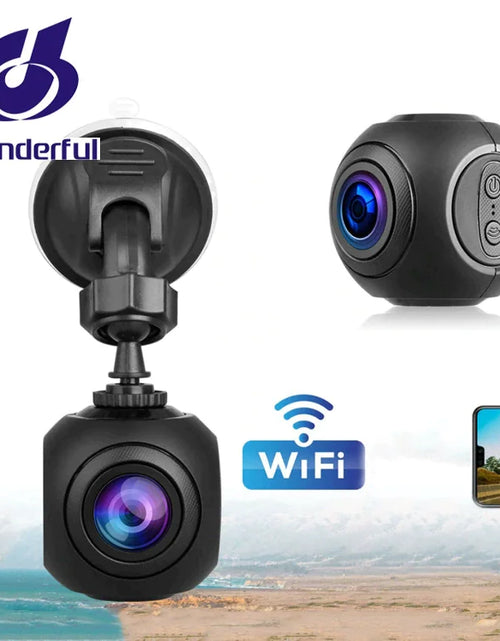 Load image into Gallery viewer, Mini WiFi FHD 1080P Car Dash Cam with GPS &amp; Night Vision
