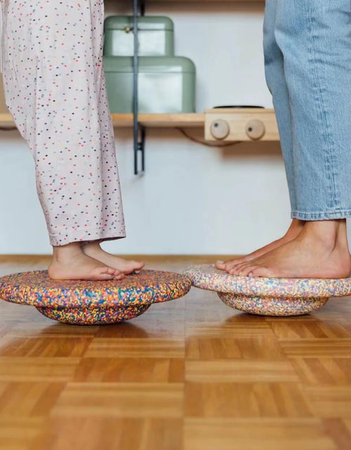 Load image into Gallery viewer, Plastic Wood Surf Balance Board
