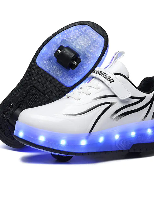 Load image into Gallery viewer, Colorful LED Skating Shoes for Men, Women, and Kids
