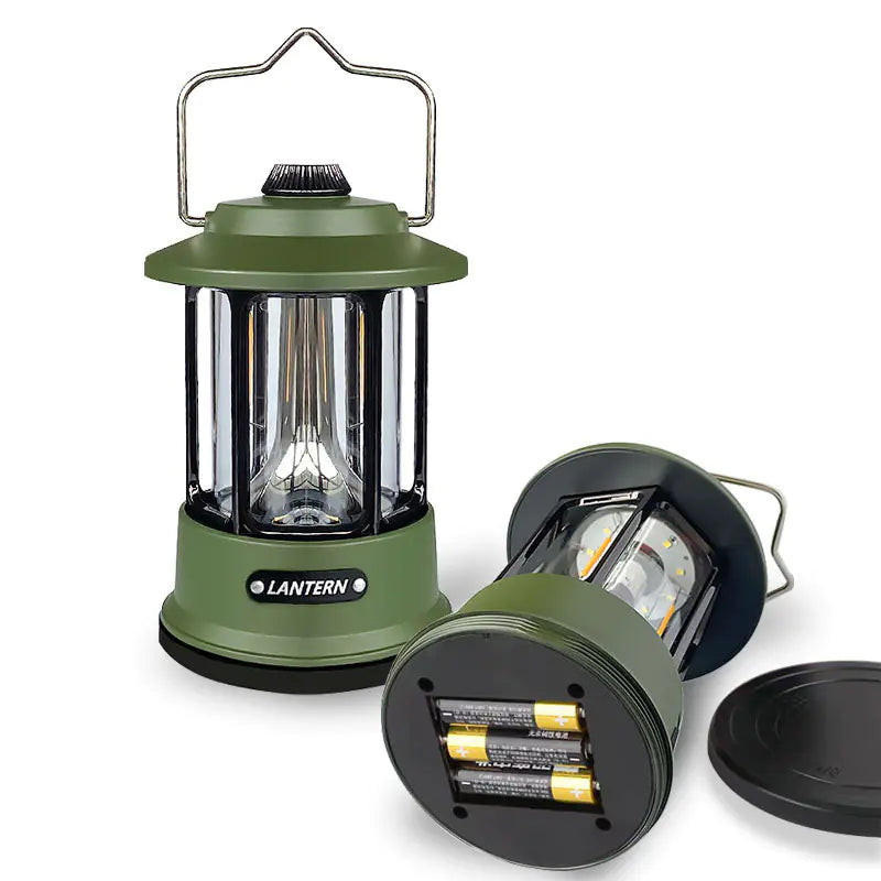 Retro Portable Emergency Tent Lights for Camping