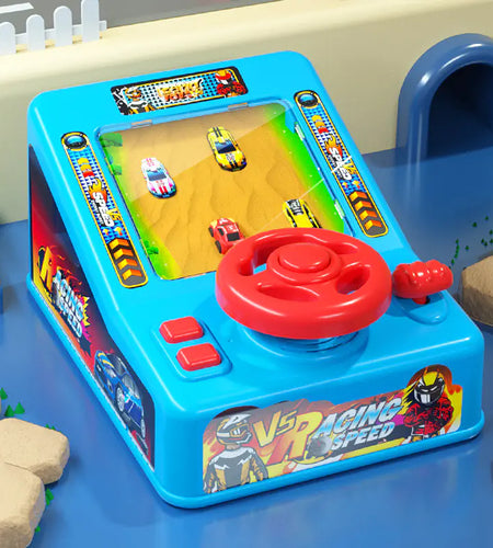 Children's Electric Racing Game Console for Boys
